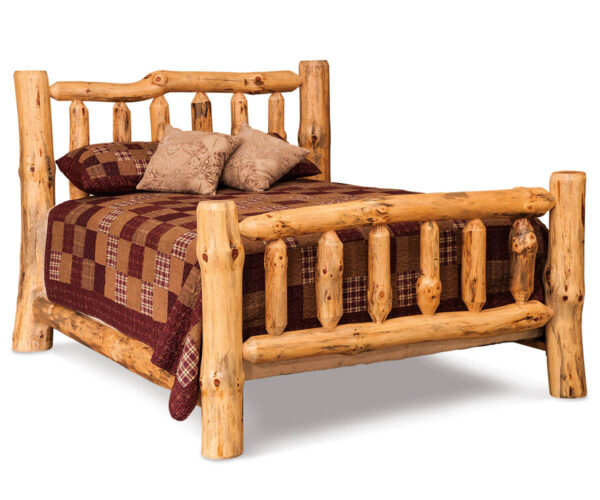 Rustic Pine Bed