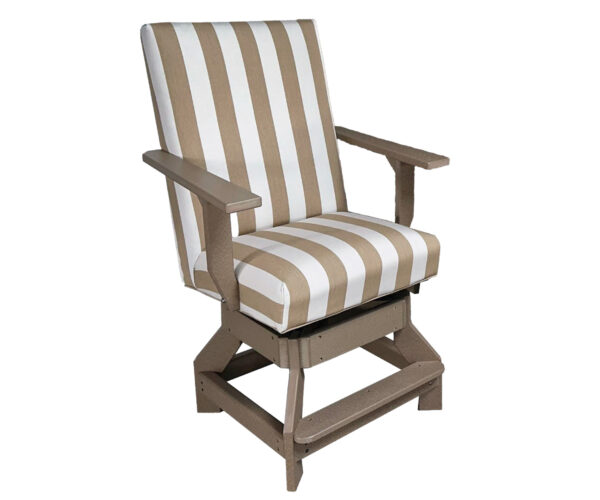 Fusion Swivel Arm Counter Chair