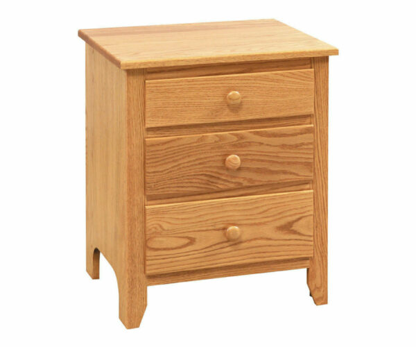 Scenic Shaker 3 Drawer Nightstand
