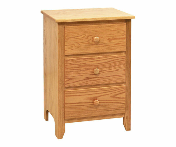 Scenic Shaker 3 Drawer Tall Night Stand